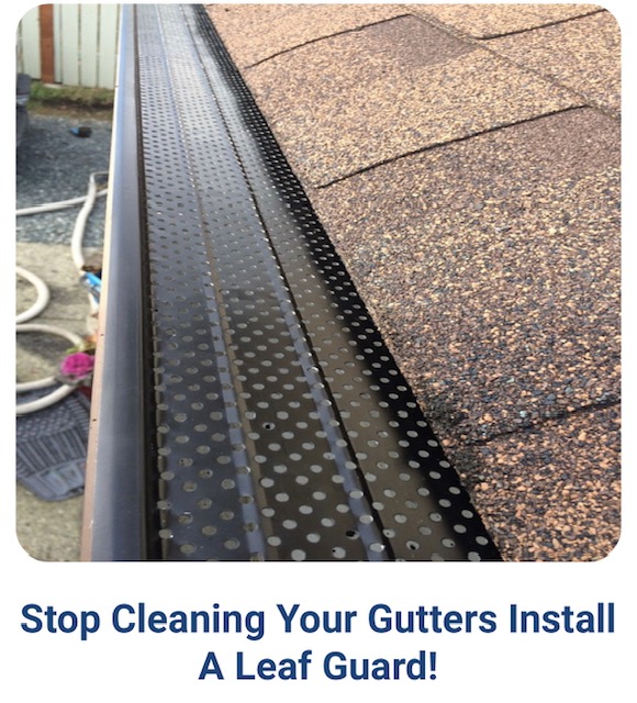 Stop Cleaning Your Gutters, Install Gutter Guards