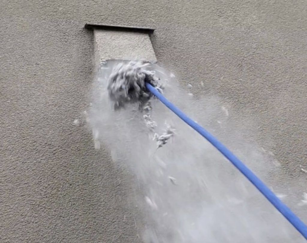 Dryer vent cleaning